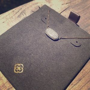 Kendra Scott Elise diamond necklace